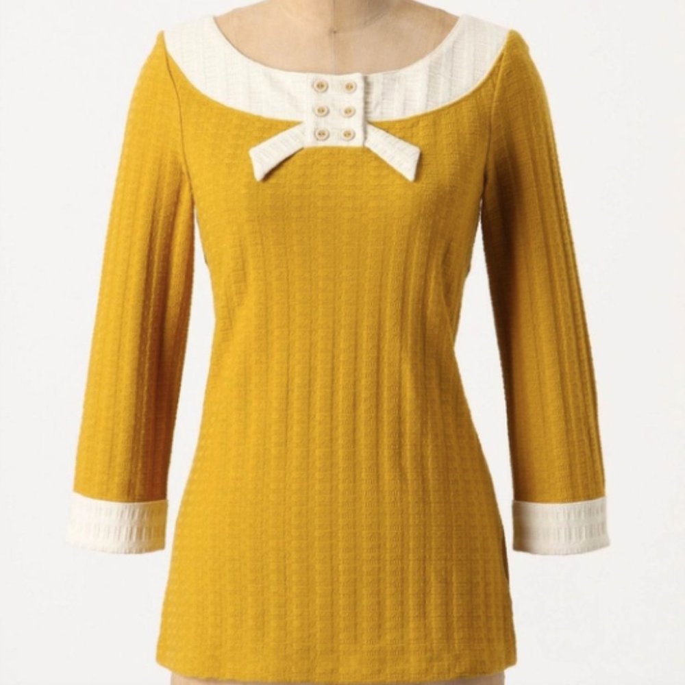 Anthropologie Pilcro Bow Sweater XS